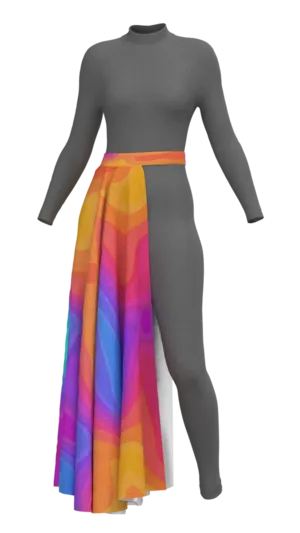 Detached 1⁄2 Skirt