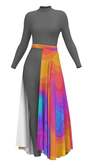 Detached 3⁄4 Skirt