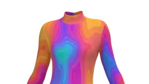2" Mock Neck